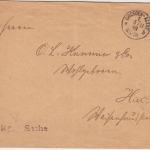 DR - Dresden 1888 Telegraphensache Ortsbrief