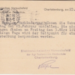 DR - Charlottenburg 1916 Frei lt. Avers No.21 Techn. Hochschule Ortskarte