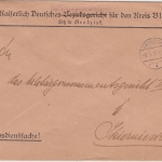 DP Polen - Grodzisk 1918 Reichsdienstsache n. Skierniewice