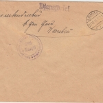DP Polen - Lomza 1918 Militariasache (Militär-Gouvernement) n. Warschau