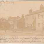 Großbritannien - Shirley (Croydon London) Postoffice priv. Fotokarte 1904