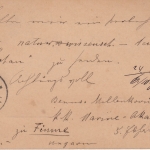 Ungarn - Fiume 1887 K1 2 Kr. Ganzsache n. Jena