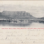 Cape of Good Hope - 1 P. sw.AK (Cape Town + Table Mountain) n. Freiburg 1903