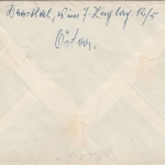 BRD - 90 Pfg. Heuss I Einschreibebrief n. ÖSTERREICH Kamp (Rhein) - Wien 1956
