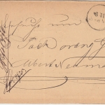 DR - 1/2 Gr. gr. Brustschild Ortspostkarte K2 Berlin PE No.25 1872