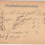 DR - 1/2 Gr. gr. Brustschild Ortspostkarte K1 Berlin 1872