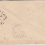 Russland - 7 Kop. Ganzsache Brief Kotly b. St. Petersburg - Tegel 1904