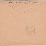 Ungarn/Serbien - Alibunar 1896 5 Kr, Brief (Muster ohne Wert) n. Pancsova