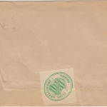 DR - 3x10 Pfg. Korbdeckel/Dienst Zustellurkunde Ortsbrief Grimma 1924