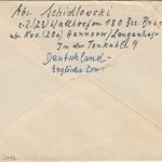 Bizone - 1 M.+30 Pfg. Bauten Luftpostbrief n. USA Langenhagen - Weehawken 1950