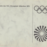 BRD - XX. Olympiade München 1972 Ministerheft mit Markenausgaben ex 1968-1972