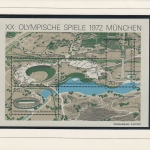 BRD - XX. Olympiade München 1972 Ministerheft mit Markenausgaben ex 1968-1972
