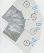 Australian Antarctic Territory - 25th Ann. Antarctiv Treaty 4 Schmuck-FDC 1986