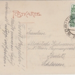 Tschechien/Mähren - Göding Schlossgasse sw-AK gelaufen 1910