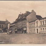 DR/Oberschlesien - Orlau Ringplatz sw-Fotokarte gelaufen 1942