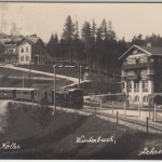 Österreich/NÖ - Winterbach Hotel Koller u. Lehrerkeim sw-Fotokarte 1930