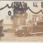 Österreich/Tirol - Reutte Besuch des Bundespräsidenten Dr. Hainisch 15.6.26