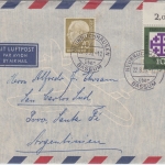 BRD - Neubruchhausen ü. Bassum 1959 Poststelle I Luftpostbrief n. ARGENTINIEN