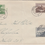 DR - 3+4+5 Pfg. WHW Bogenecken Brief Dresden - Oberfrohna 1939