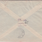 Niederl. Indien - 7 1/2 u. 12 1/2 C. Pfadfinder-Welttreffen Luftpostbrief 1937