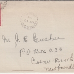 Newfoundland - 3 C. Elisabeth Ortsbrief Corner Brook 1938