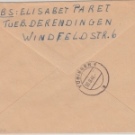 FZ/Allg. - 2x24 Pfg. Wappen ua. Ortseinschreibebrief Tübingen 1946 76 Pfg.-Tarif
