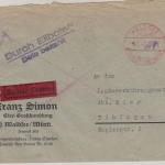 FZ/Württ. - Waldsee 1947 Gebühr bezahlt Tagesstempel Eilbrief n. Tübingen