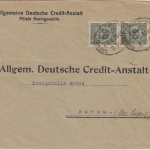 DR-Infla - Bahnpost Chemnitz Riesa Röderau Zug 3444 Brief Geringswalde 2.11.23