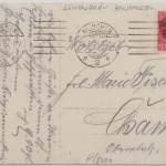 Bayern - München Löwenbräu Brauereigebäude Kampfspuren sw-Fotokarte 1919