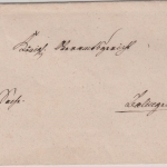 Württemberg - Tübingen 11.JUN 50/Balingen 12. JUN 1850 Wendebrief
