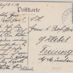 Bayern - Tegernbach Gasthaus Schulhaus etc. Mehrbild-sw-AK gelaufen 1912