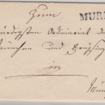 Bayern - Murnau L1 Dienstbrief Ohlstadt - München 1831