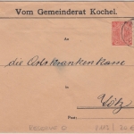 DR-Infla - Kochel 6. SEP 22 Reserve-K2 Dienstbrief n. Tölz