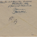 All.Bes. - Ohlstadt 11.3.46 Gebühr bezahlt Einschreibebrief n. Duisburg