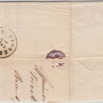 Österreich - 15 Kr. Fr.Joseph Brief Triest - Sissek 1862 - mit Inhalt