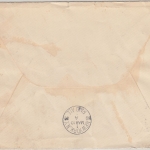 Österreich/Levante - 1 Pia./25 H. Brief n. USA Beirut - Macedon 1903
