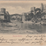 Bosnien & Herzegowina - 2 Kr. Doppeladler Karte KuK Militärpost 13 Mostar 1898