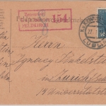 Österreich/Feldpost - 10 H. Fr. Joseph Karte i.d. SCHWEIZ KuK FpA Lublin 27.1.17