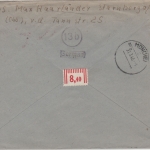 All.Bes. - Starnberg 1946 Teilbarfrankatur Einschreiebrief n. München1947