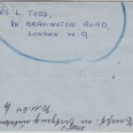 England - Tutzing 1964 Brief v. London Fehlleitung/O-8132 Cossebaude !