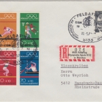 BRD - Feldafing Olympische Spiele 1972 Einschreibebrief n. Ransbach