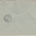 Liechtenstein - 30 Rp. Arbeitsbeschaffung Einschreibebrief SST Triesenberg 1937