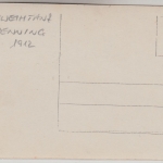 Bayern - Hartpenning Gasthaus Altwirt Kirchweihtanz Trachtler 1912 sw-Fotokarte