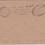 DR - Bad Wiessee KLV-Lager (Lagerleitung) Hotel Albrecht Einschreibebrief