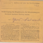 Bayern - 2x40 Pfg. Ludwig Einschreibepaketkarte Ammerland - Landau 1918