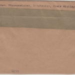 AM-Post - (23 Hitzhausen ü. Ostercappeln Landpost-Stpl. Brief n. Osnabrück 1946