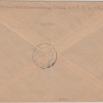 AM-Post - Aschaffenburg 16.1.46 Teilbarfrankatur Orts-Einschreibebrief