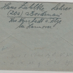 All.Bes./Kontrollrat - (20) Bordenau ü. Neustadt a.Rbge. Brief n. Aachen 1947