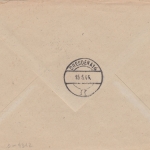 All.Bes./Kontrollrat - Oberwiesenthal (Sachsen) Einschreibebrief 13.5.46