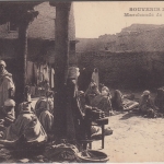 GB PO Tangier - 1 1/2 P. Überdruck AK i.d. SCHWEIZ 1919